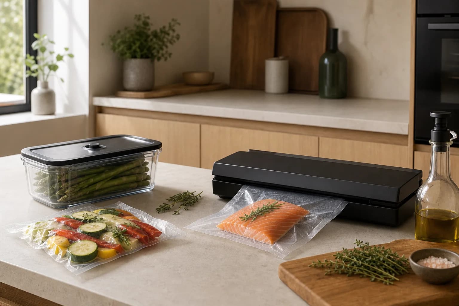 Sfeerbeeld bij Langer vers met vacumeren in je keuken